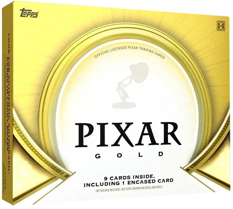 2025 Topps Chrome Pixar Gold - Hobby Box