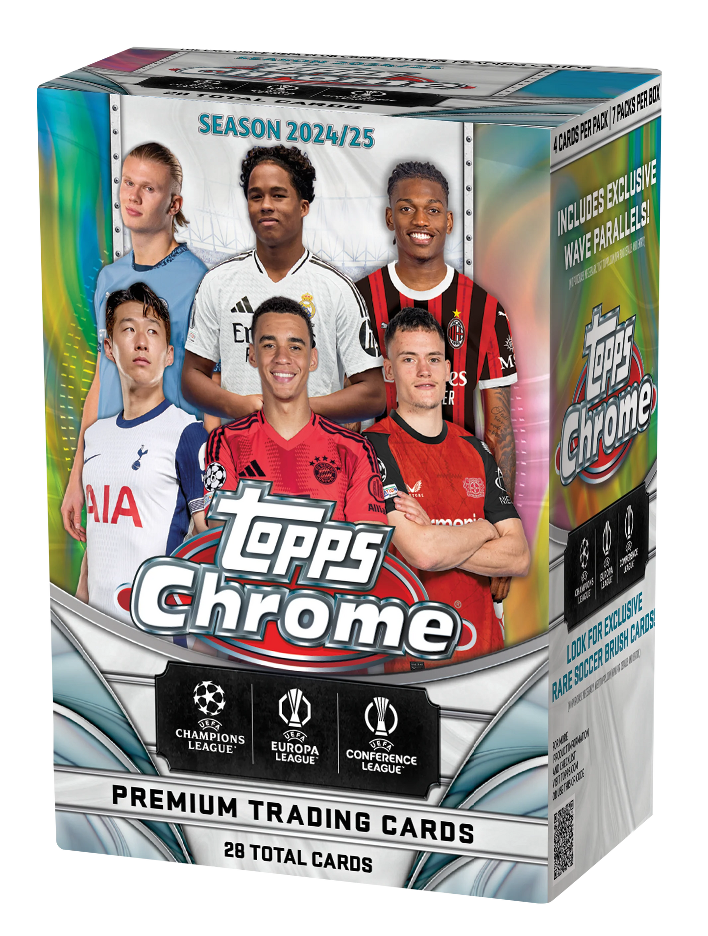 2024-25 Topps Chrome® UEFA Club Competitions - Blaster Box