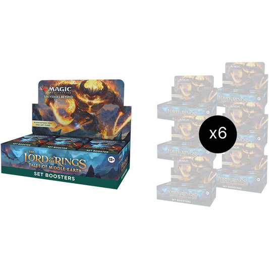Magic The Gathering Lord Of The Rings Tales of Middle Earth Set Booster Case