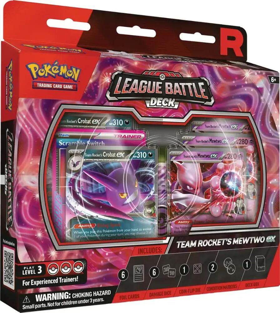 Pokemon Trading Card Game - League Battle Deck [Team Rocket's Mewtwo ex]