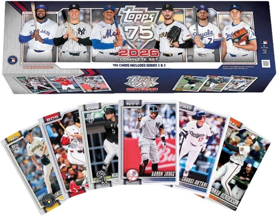 2026 Topps Baseball Factory Complete Set Box